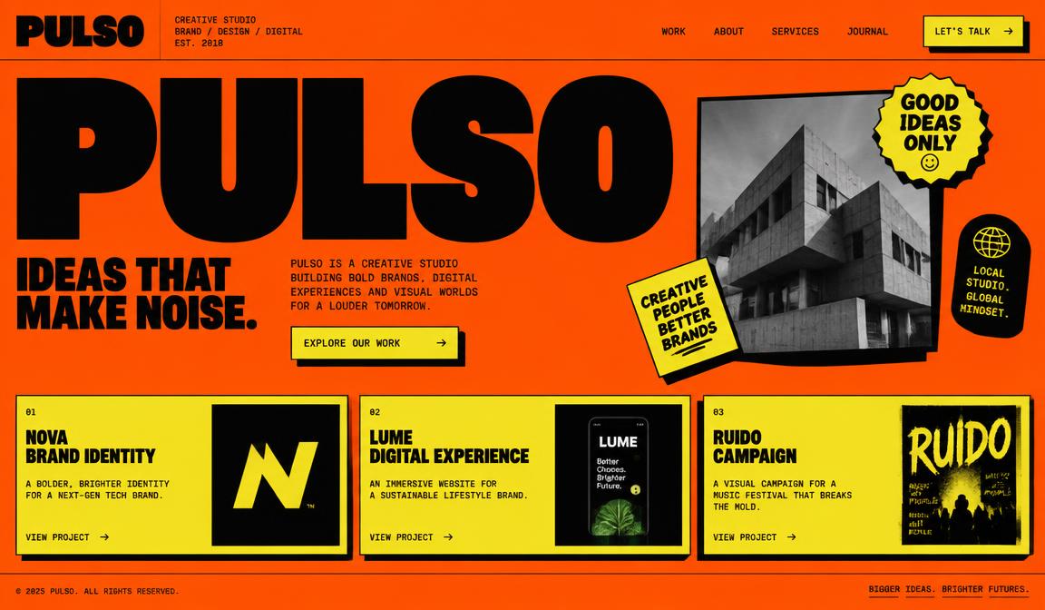 Sitio web PULSO